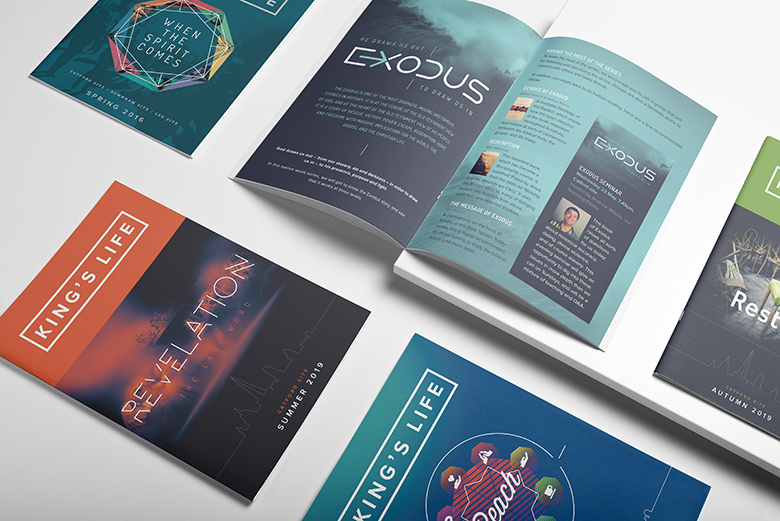 Church Booklet Design – King's Life