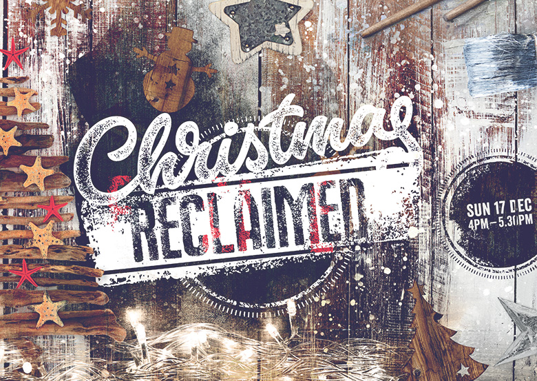 Church Flyer Design and Print: Real Life – Christmas Reclaimed